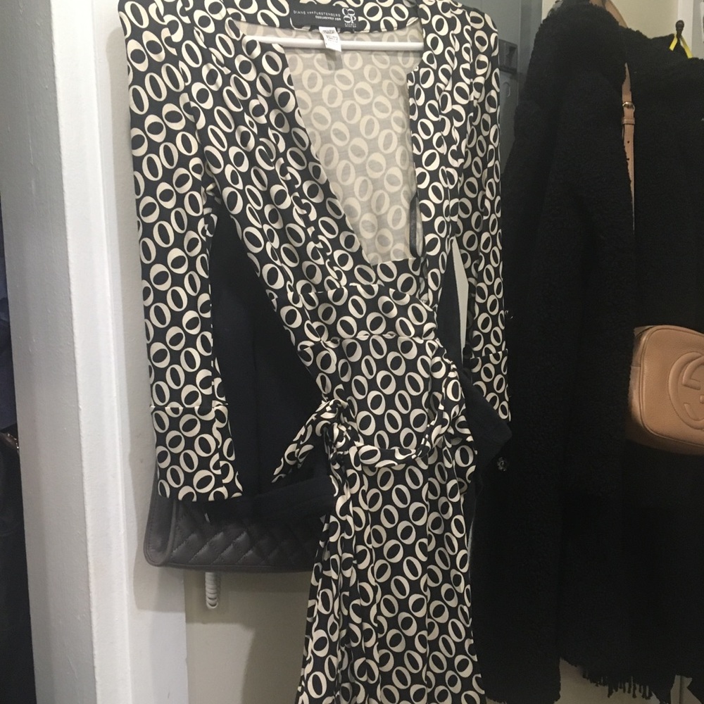 DVF classic wrap dress
